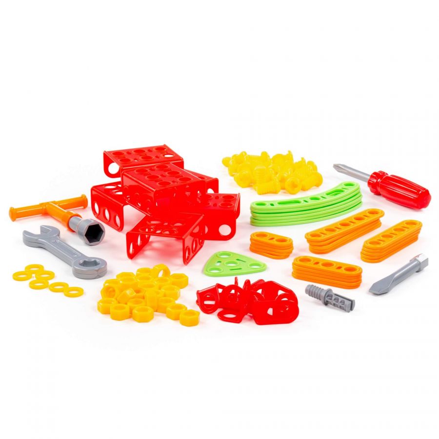 Конструктор "Изобретатель" - "Карусель №1" (101 элемент) (в пакете)