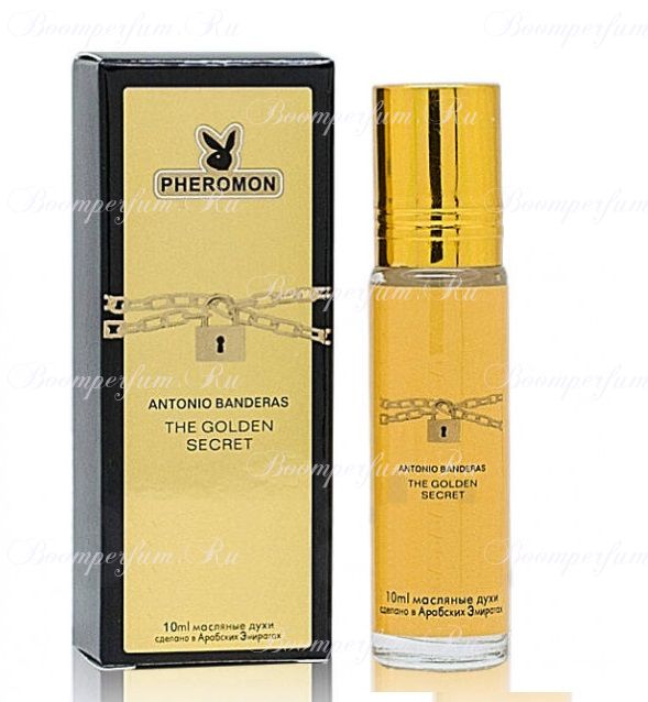 Духи с феромонами Antonio Banderas The Golden secret for men 10 ml