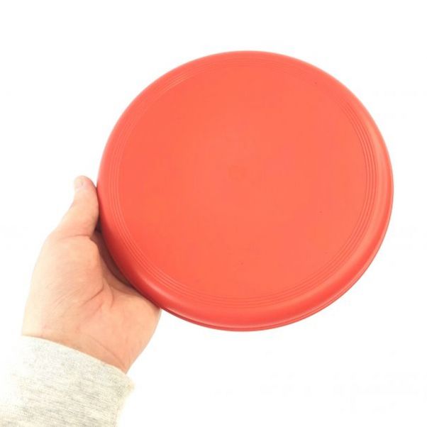 Из RPET фрисби Orbit красное
