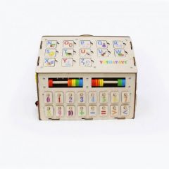 Бизиборд Бизидом английский Алфавит от Yoshatoys