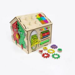 Бизиборд домик Умняша Yoshatoys