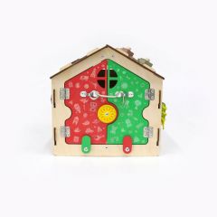 Бизиборд домик бизидом Умняша Yoshatoys