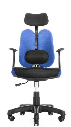 Анатомическое кресло для школьников Duo Gini (Синее)