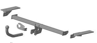 Фаркоп Chery Tiggo 7 Pro 2020- твердое крепление шара