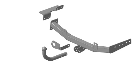 Фаркоп Лада Гранта универсал 2021- твердое крепление шара