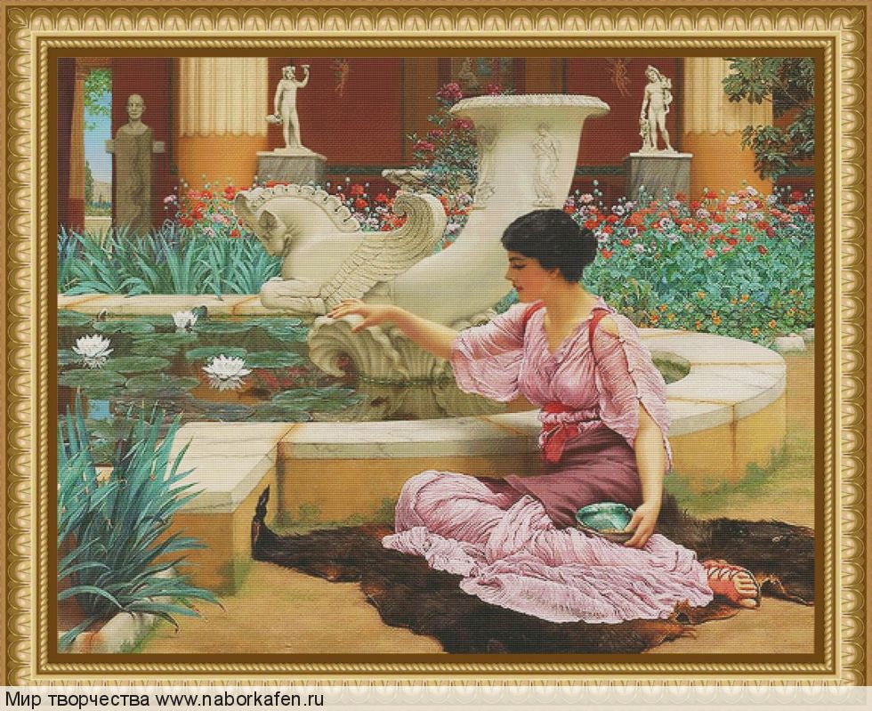 Набор для вышивания "357 A Pompeian Garden"