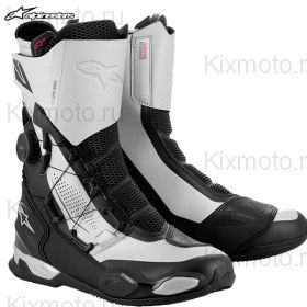 Мотоботы Alpinestars SP-X Boa, Черно-серебристые