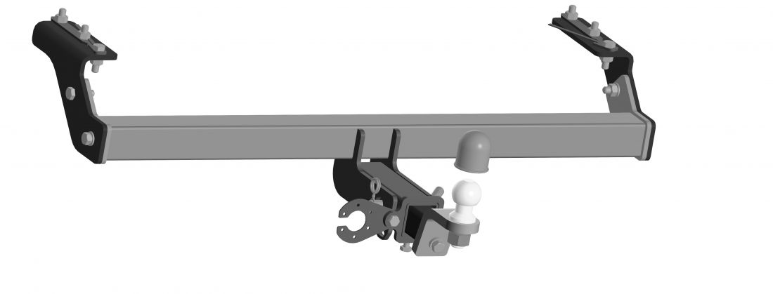 Фаркоп CheryExeed TXL 2020-2021, Exeed TXL 2021- съемное крепление шара под американский квадрат