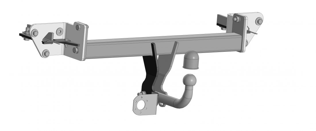 Фаркоп Subaru Outback 2021- крепление шара на двух болтах