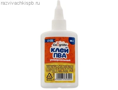 Клей ПВА 85 г, с дозатором.