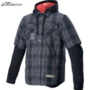 Куртка Alpinestars MO.ST.EQ Tartan, Черно-серая