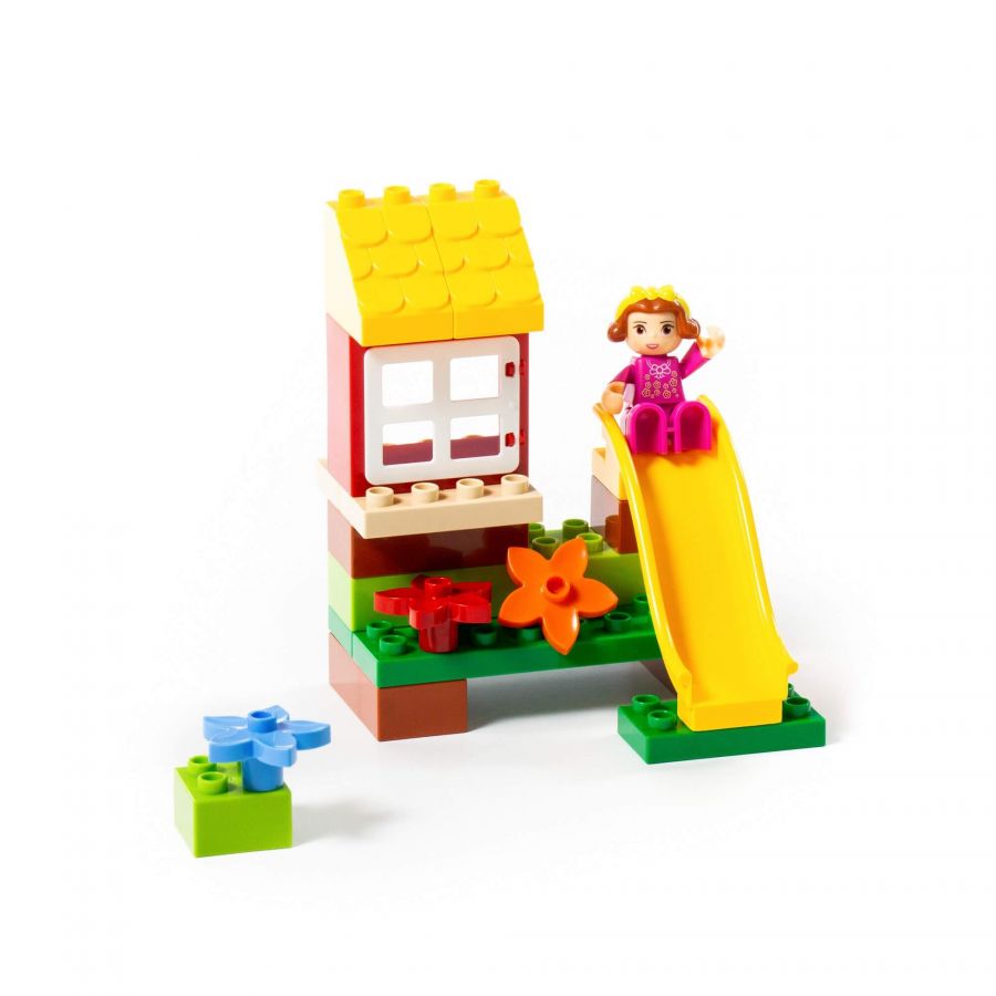 Конструктор "Макси" - "Зоопарк" (40 элементов) (в коробке)