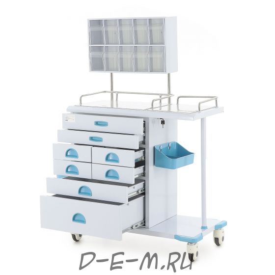 Тележка медицинская Med-Mos АТ003 (ТМ-011АН-00)