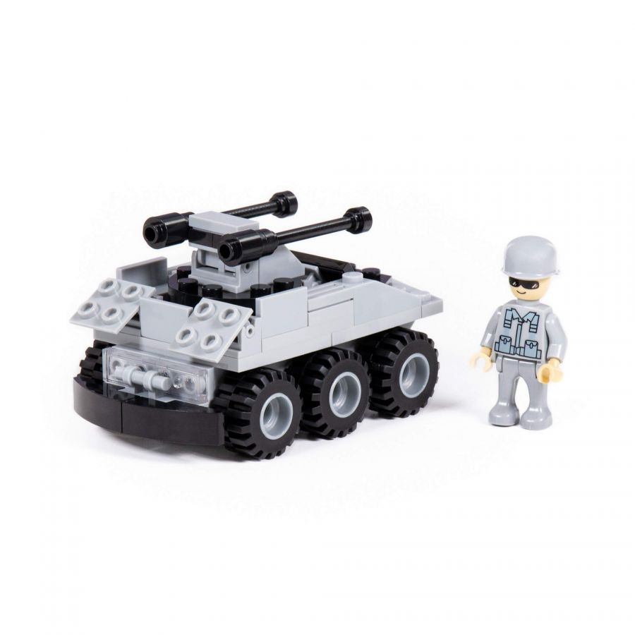 Конструктор "Классик" "Армия-1.3" (100 элементов) (в коробке)