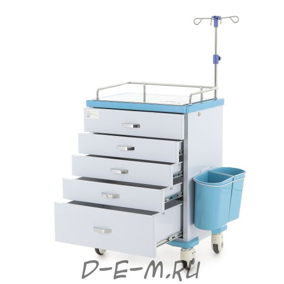 Тележка медицинская MedMos ЕТ006 (ТМ-010АН-00)