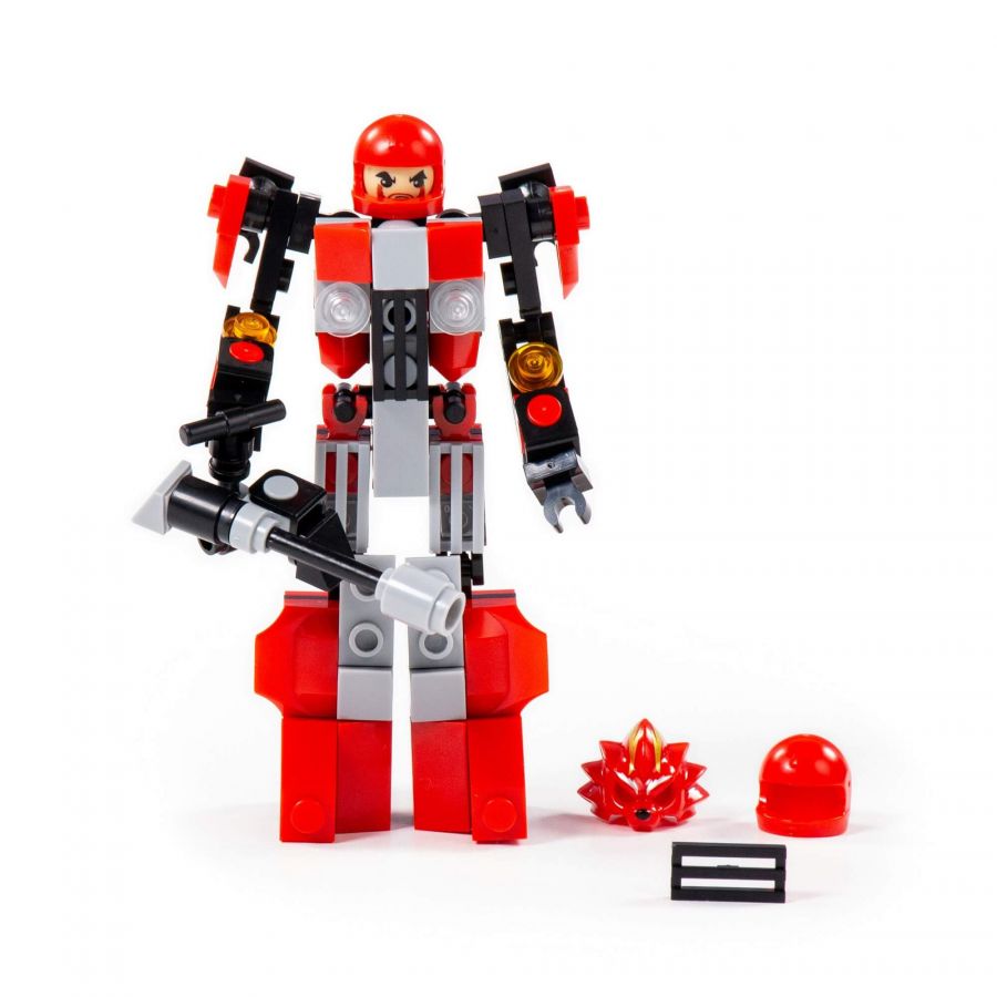 Конструктор "Классик" "Роботы-воины-1.5" (96 элементов) (в коробке)