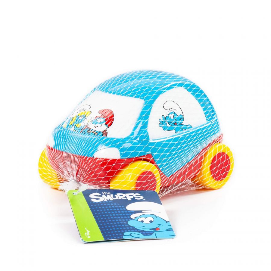 Забавная детская машинка "Смурфики" №1