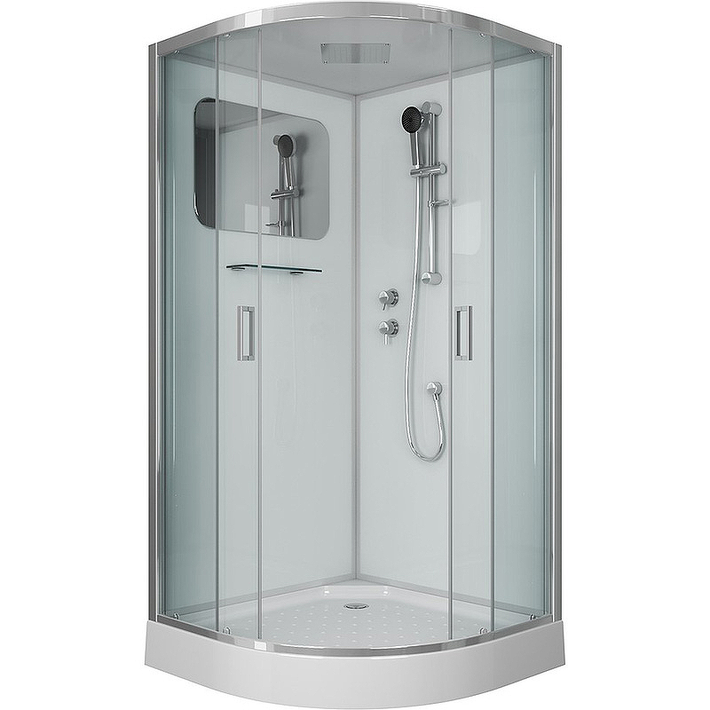 Изображение Душевая кабина Niagara Premium 90x90 NG-6001-01 без гидромассажа