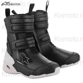 Мотоботы женские Alpinestars STELLA RT-7, Черно-белые