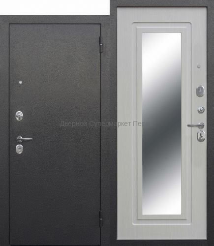 Дверь входная с зеркалом Царское зеркало