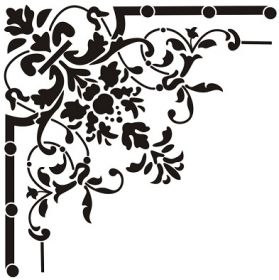 Трафарет Виниловый Stmdecor КЕТТИ WA-389 300*300*0.4 мм.
