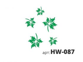 Трафарет Виниловый STMDECOR КЛЕНОВЫЙ ЛИСТ HW-087 300*400*0.4 мм.