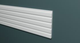 Панель Decor-Dizayn DD904 Белая Лепнина Д3000хВ150хТ10/Декор Дизайн.