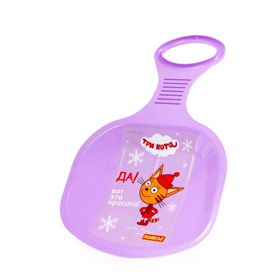 Санки "Ледянка" №2 "Три кота"