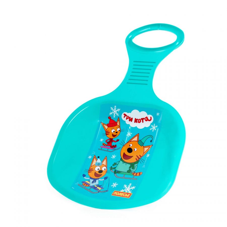 Санки "Ледянка" №2 "Три кота"