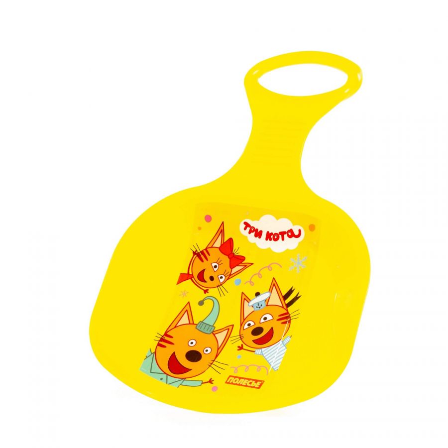 Санки "Ледянка" №2 "Три кота"