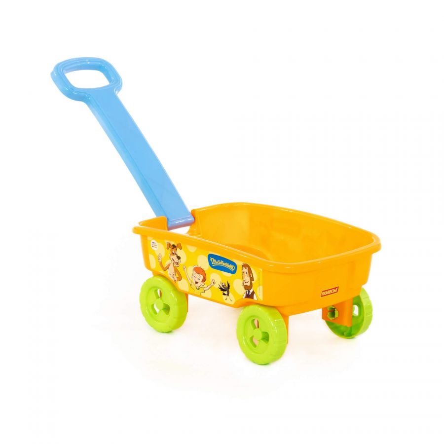 Тележка с ручкой "Простоквашино"