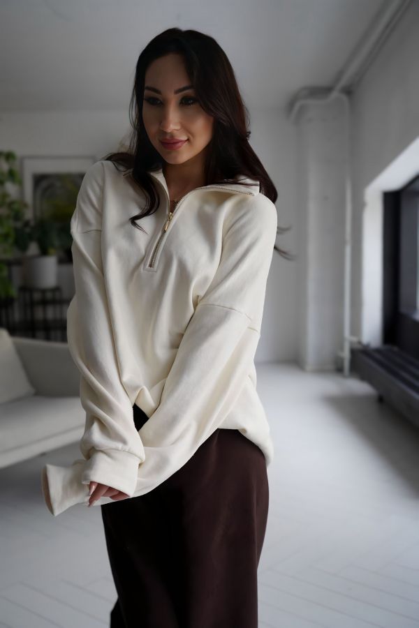 Кофта-анорак из конопли