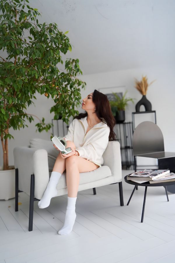 Кофта-анорак из конопли