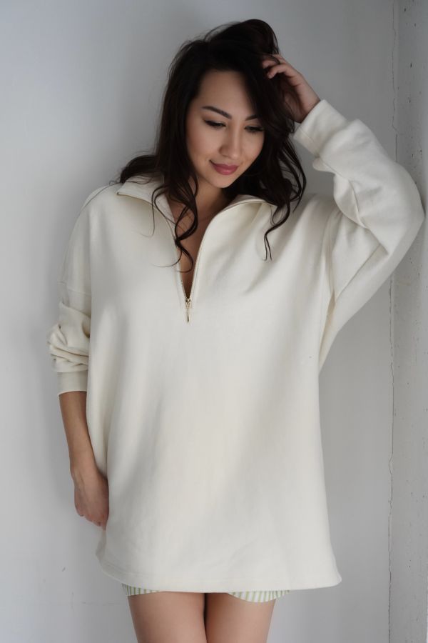 Кофта-анорак из конопли