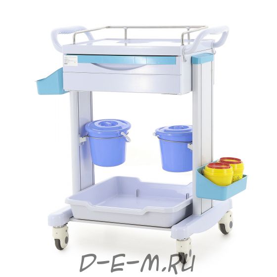 Тележка медицинская MedMos СТ001 (ТМ-014АН-00)