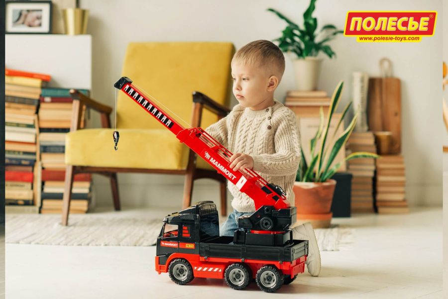 203-03 "MAMMOET", автомобиль-кран с поворотной платформой (в лотке)