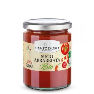 Соус Аррабьята био Campo d'Oro Sugo Arrabyata Bio 300 г - Италия