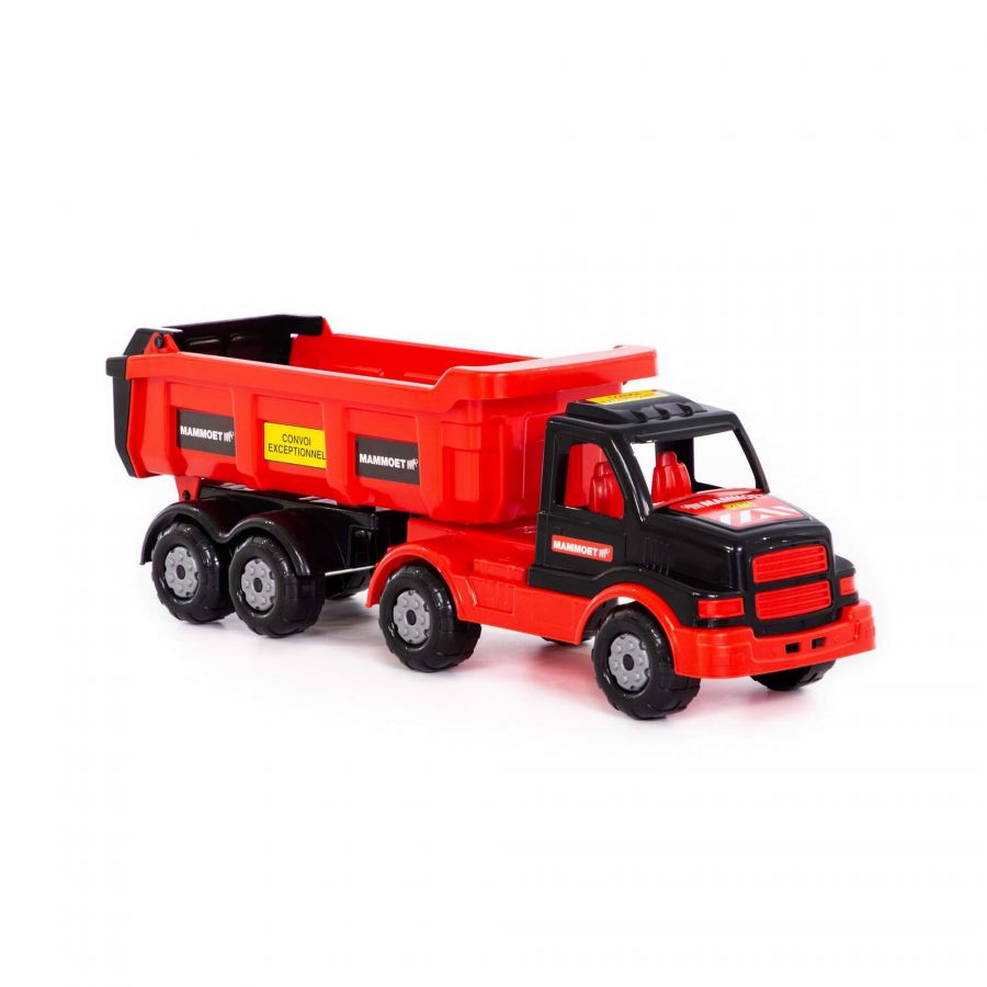 "MAMMOET", автомобиль-самосвал с полуприцепом