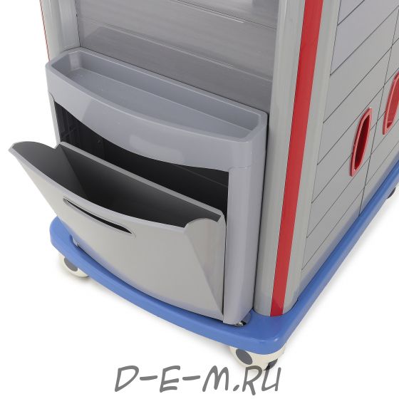 Тележка медицинская MedMos ЕТ750-02 (ТМ-002АН-00)