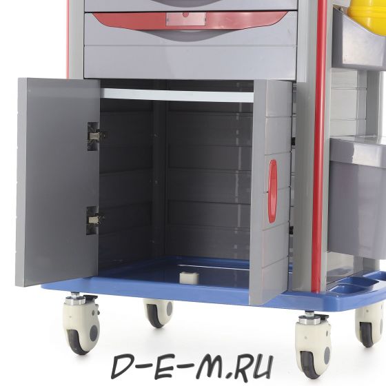 Тележка медицинская MedMos ЕТ750-02 (ТМ-002АН-00)