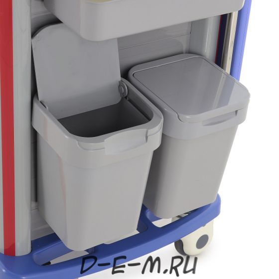 Тележка медицинская MedMos ЕТ750-02 (ТМ-002АН-00)