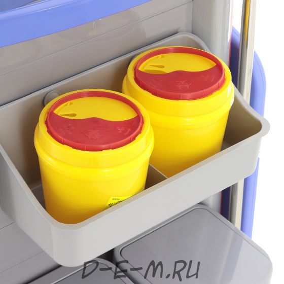 Тележка медицинская MedMos ЕТ850-02 (ТМ-021АН-00)