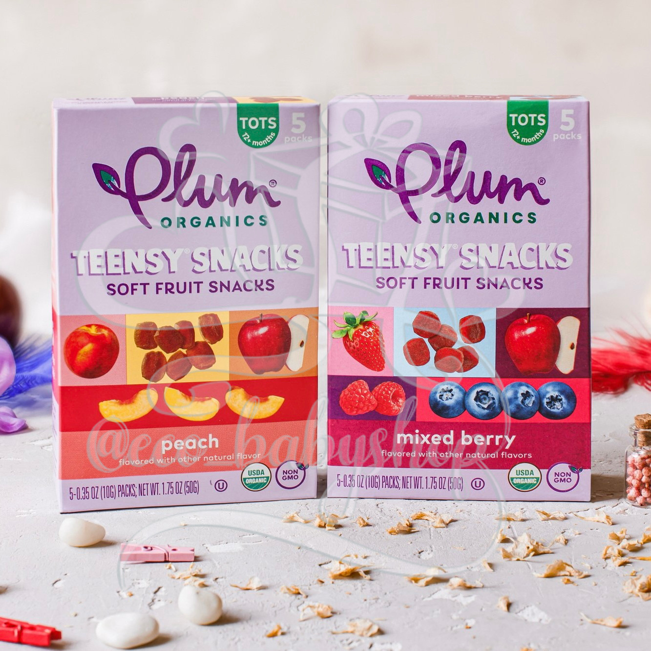 Мармелад Plum Organics teensy snacks