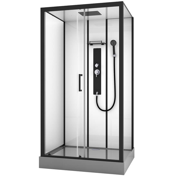 Изображение Душевая кабина Black&White Galaxy 8008000 с гидромассажем