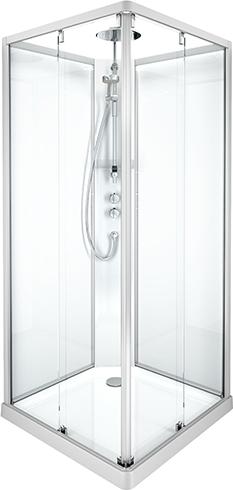 Душевая кабина 90x90 IDO Showerama 10-5 Comfort 558.210.302 схема 1