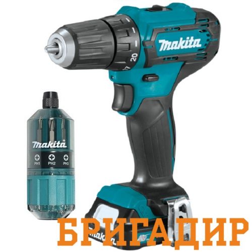 Шуруповерт Makita DF333DWYE4 12В