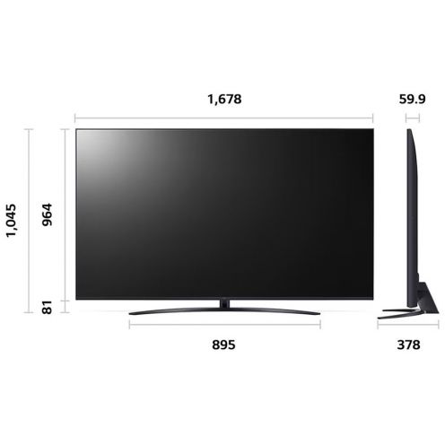 Телевизор LG 75UR81006LJ.ARUB