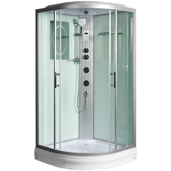 Изображение Душевая кабина WeltWasser WW500 Werra 904 90x90 10000003232 профиль Хром стекло прозрачное