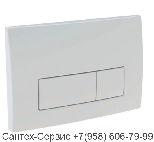 115.119.11.1 Смывная клавиша Geberit Delta 50, двойной смыв белая