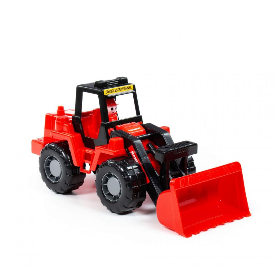 "MAMMOET" "Техник", трактор-погрузчик (в сеточке)